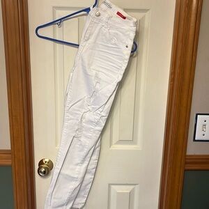 White Guess ripped jeans